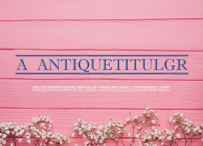 a_AntiqueTitulGr example