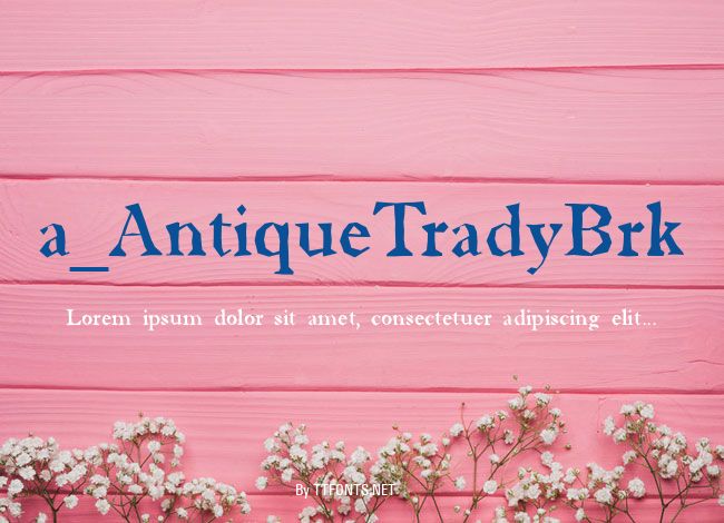 a_AntiqueTradyBrk example