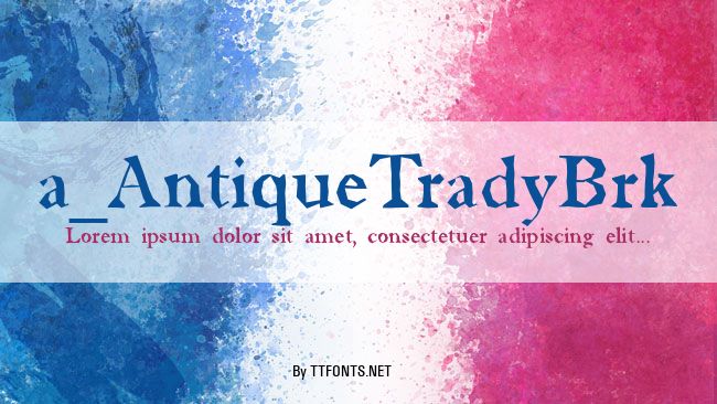 a_AntiqueTradyBrk example