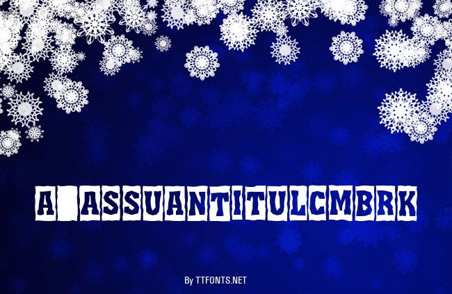 a_AssuanTitulCmBrk example