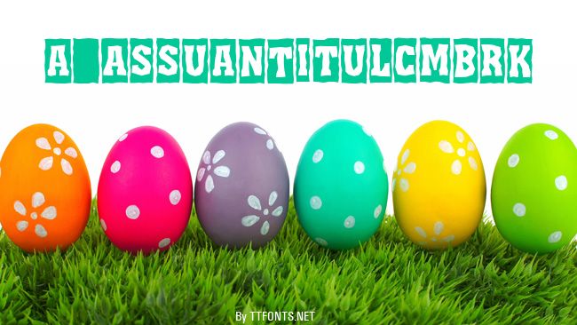 a_AssuanTitulCmBrk example