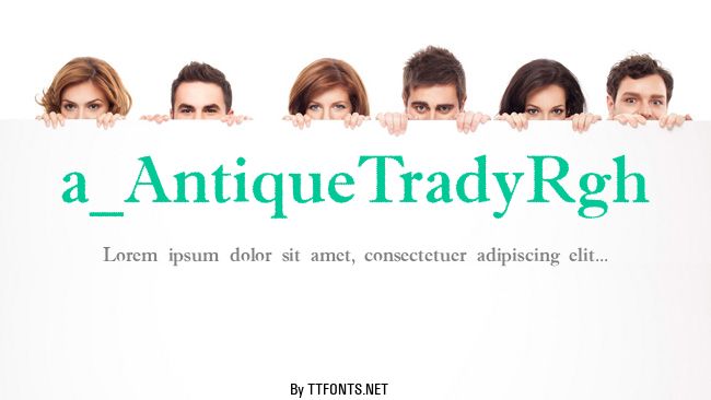 a_AntiqueTradyRgh example