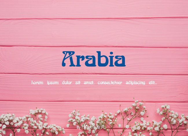 Arabia example