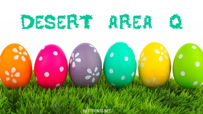 DESERT AREA-Q example