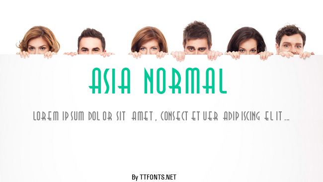 Asia Normal example