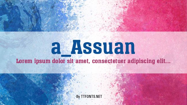 a_Assuan example