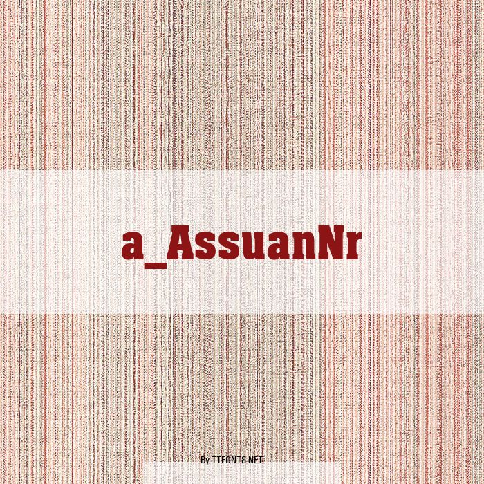 a_AssuanNr example
