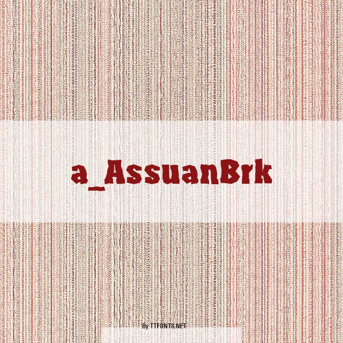 a_AssuanBrk example