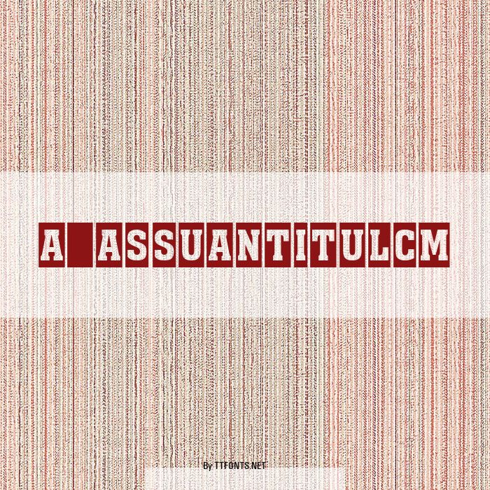 a_AssuanTitulCm example