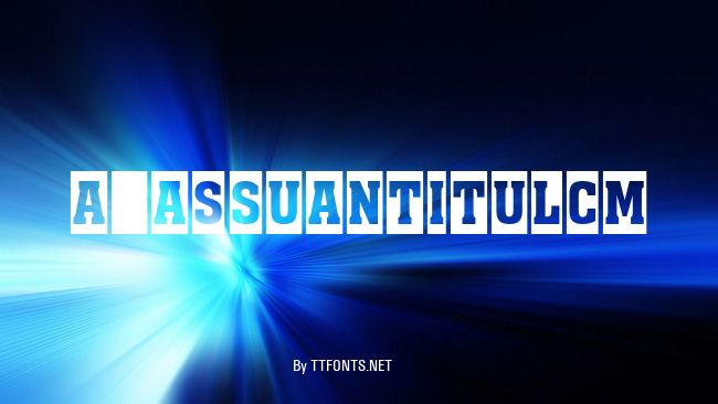 a_AssuanTitulCm example