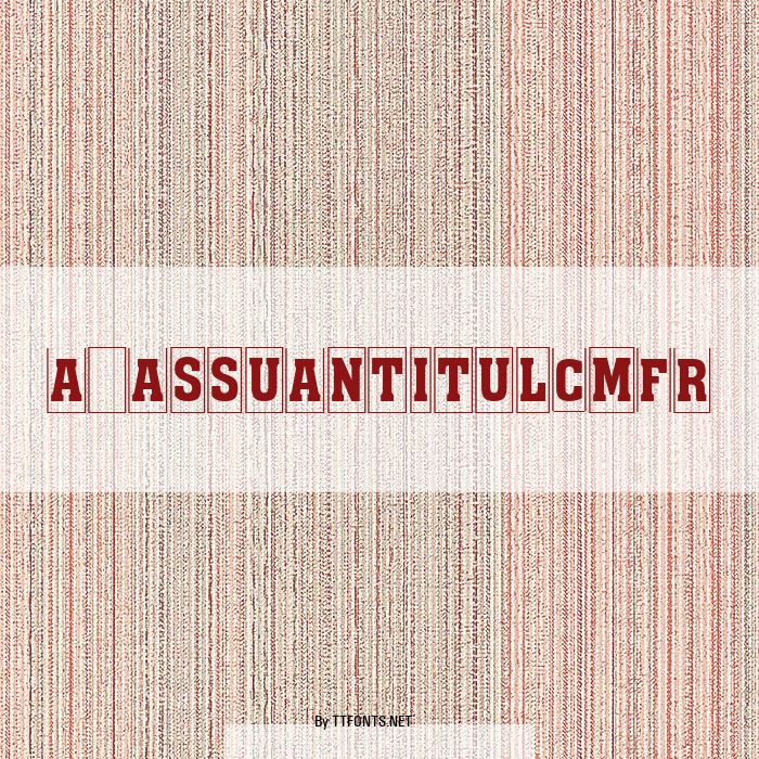 a_AssuanTitulCmFr example