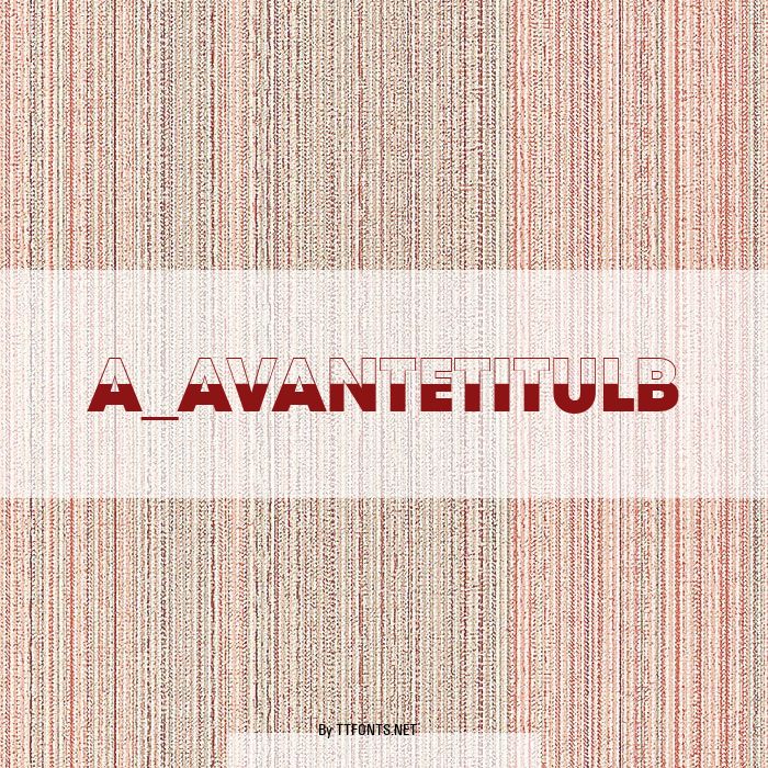 a_AvanteTitulB&W example
