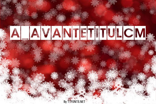 a_AvanteTitulCm example