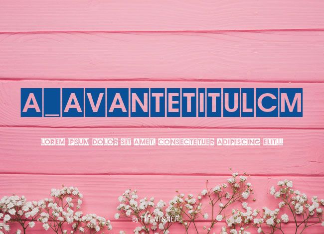a_AvanteTitulCm example