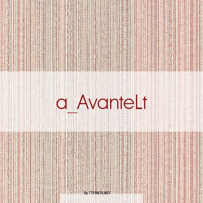 a_AvanteLt example