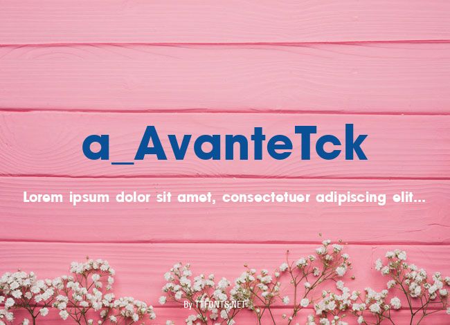 a_AvanteTck example