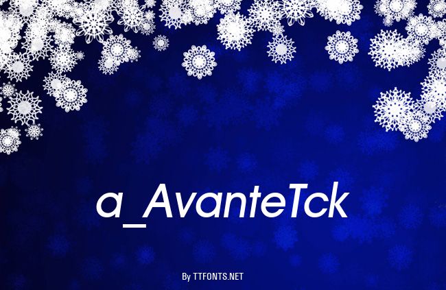 a_AvanteTck example