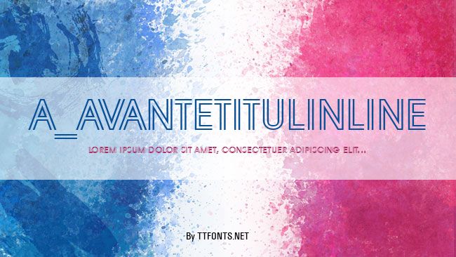 a_AvanteTitulInline example