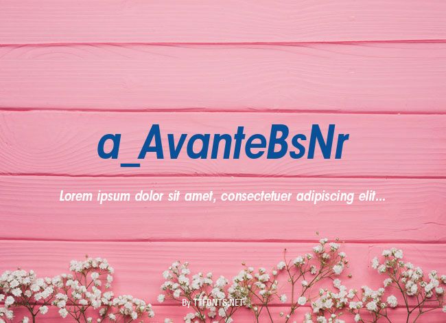 a_AvanteBsNr example