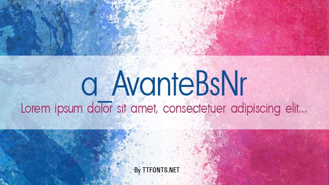 a_AvanteBsNr example