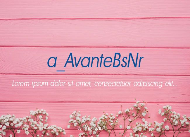 a_AvanteBsNr example