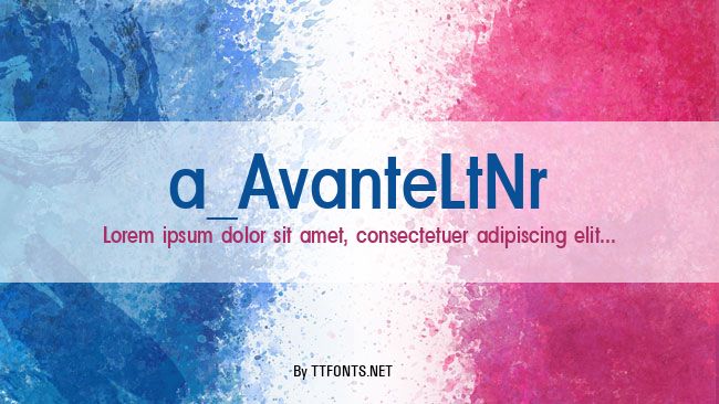 a_AvanteLtNr example