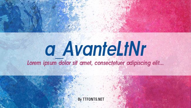 a_AvanteLtNr example