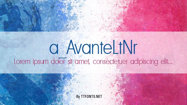 a_AvanteLtNr example