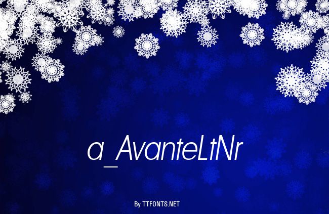 a_AvanteLtNr example