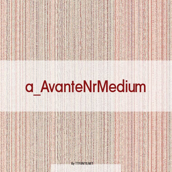 a_AvanteNrMedium example