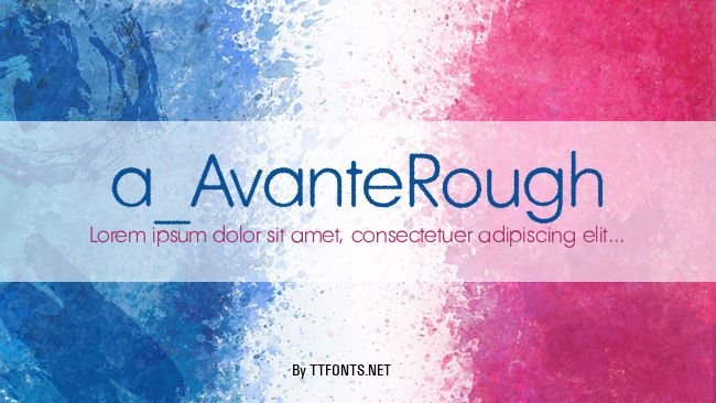 a_AvanteRough example