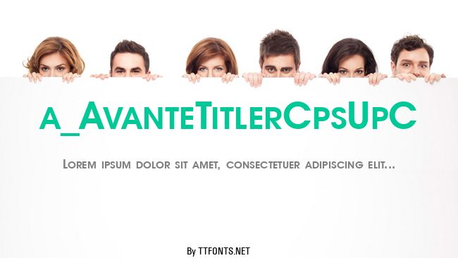 a_AvanteTitlerCpsUpC example