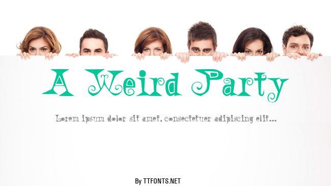 A Weird Party example