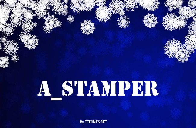 a_Stamper example