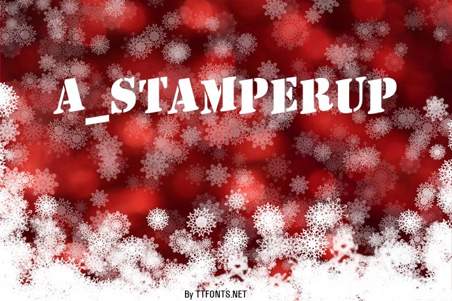 a_StamperUp example