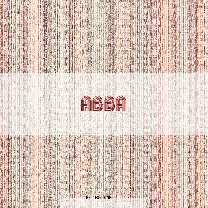 Abba example