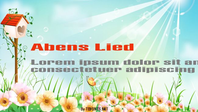 Abens Lied example