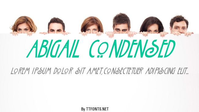 Abigail Condensed example