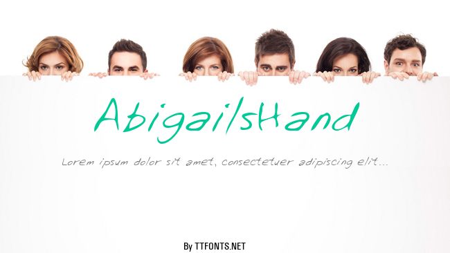 AbigailsHand example