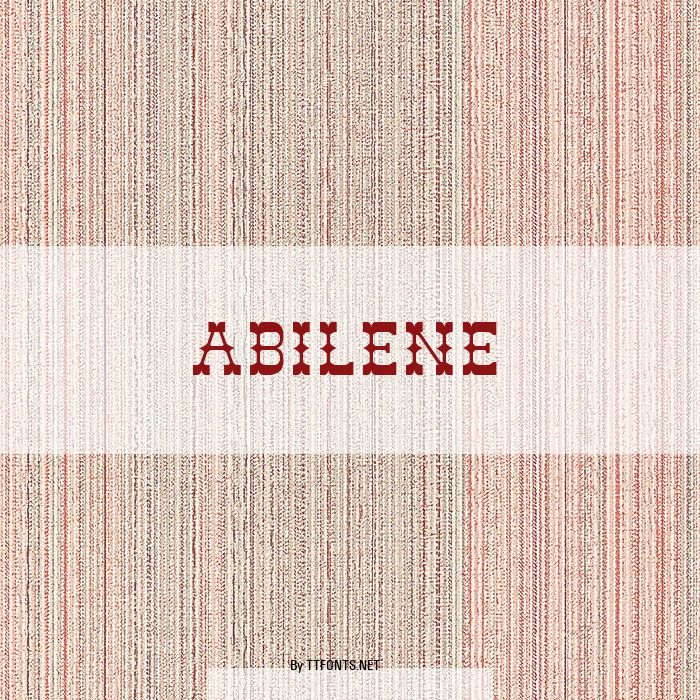 Abilene example