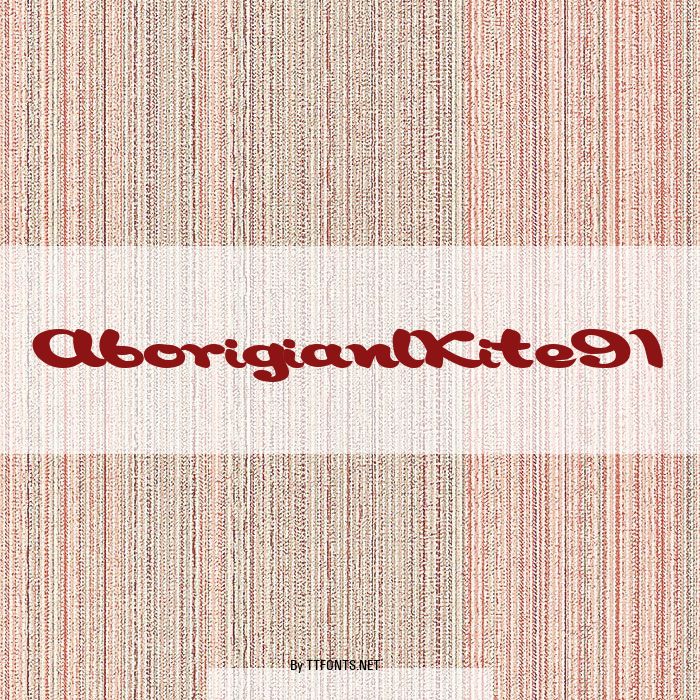 AborigianlKite91 example