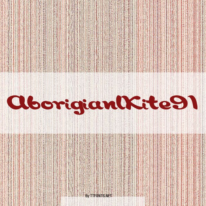AborigianlKite91 example
