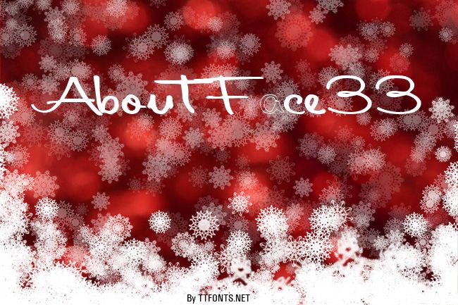 AboutFace33 example