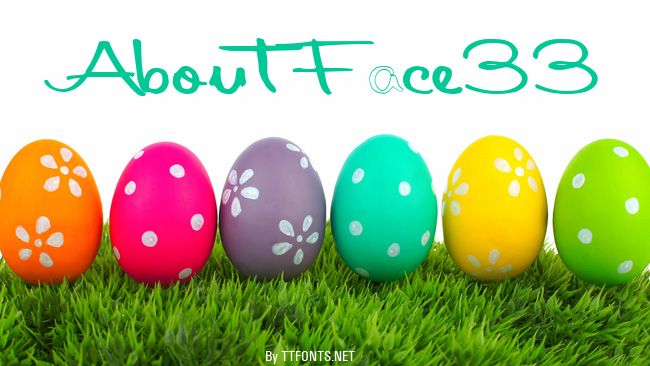 AboutFace33 example