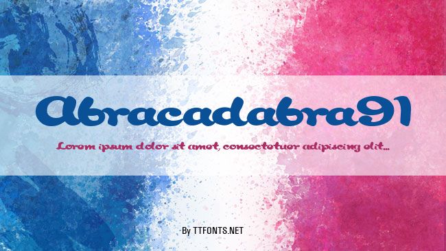 Abracadabra91 example