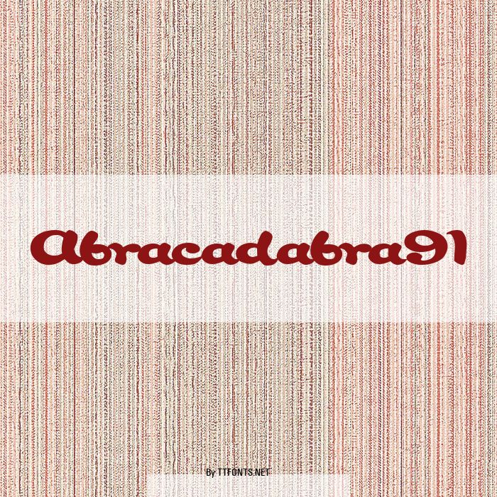 Abracadabra91 example