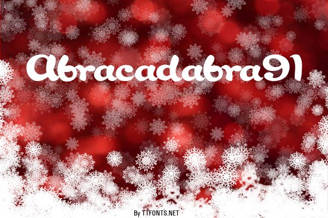Abracadabra91 example