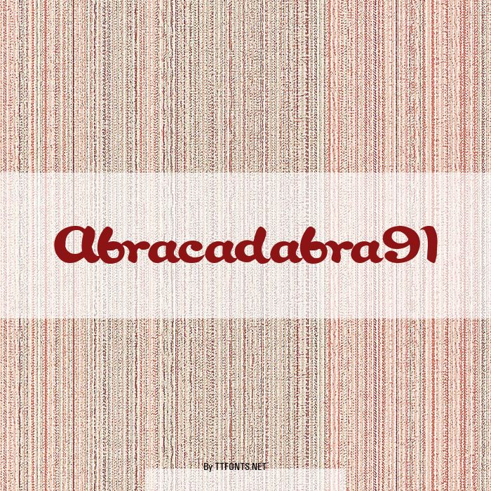 Abracadabra91 example