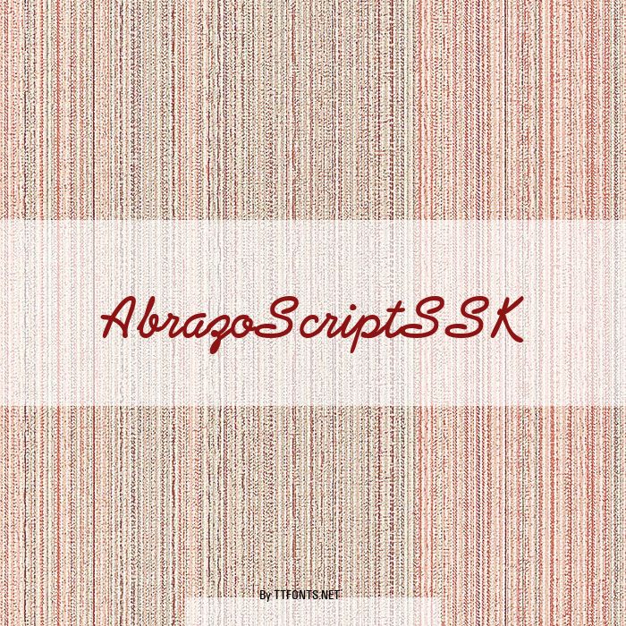 AbrazoScriptSSK example