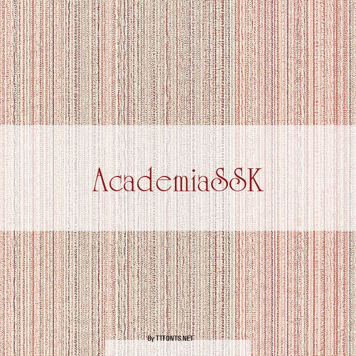 AcademiaSSK example